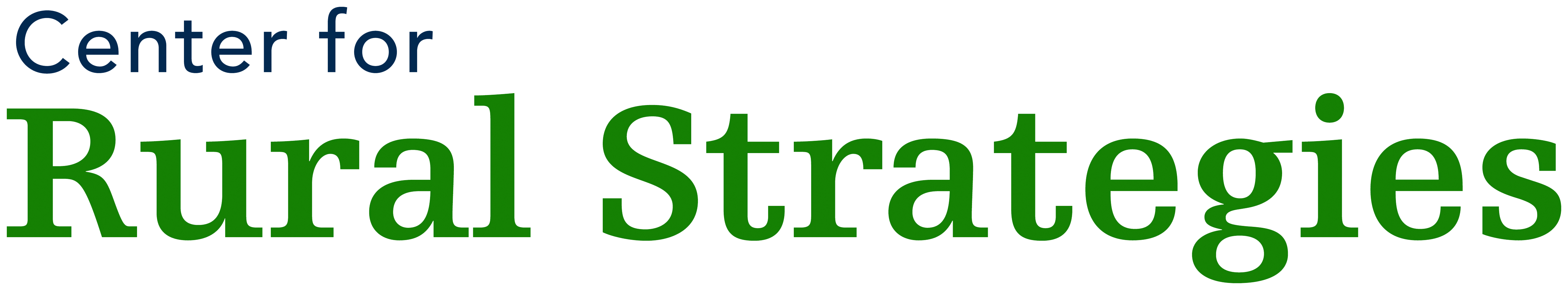 Center for Rural Strategies Logo