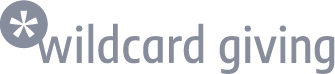 Wildcard giving logo