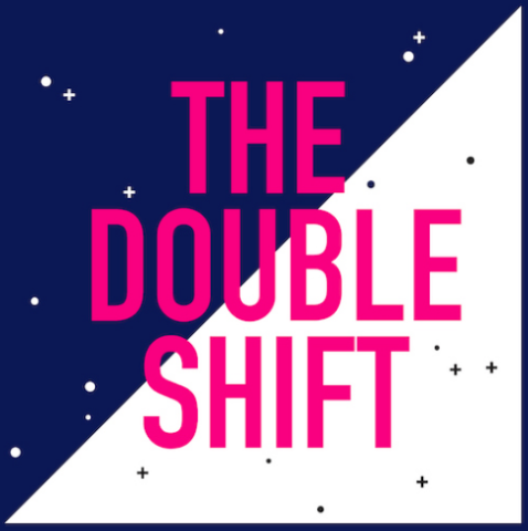 Double Shift Podcast Logo